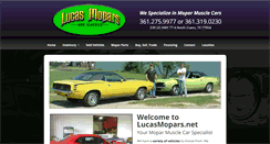 Desktop Screenshot of lucasmopars.net